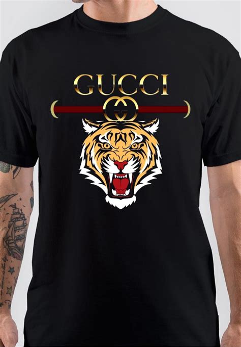 gucci t shirt with tiger|gucci tiger collar shirt.